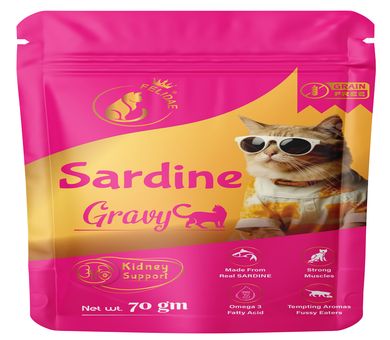 FELIDAE Adult CAT (1 + Year) Sardine Gravy